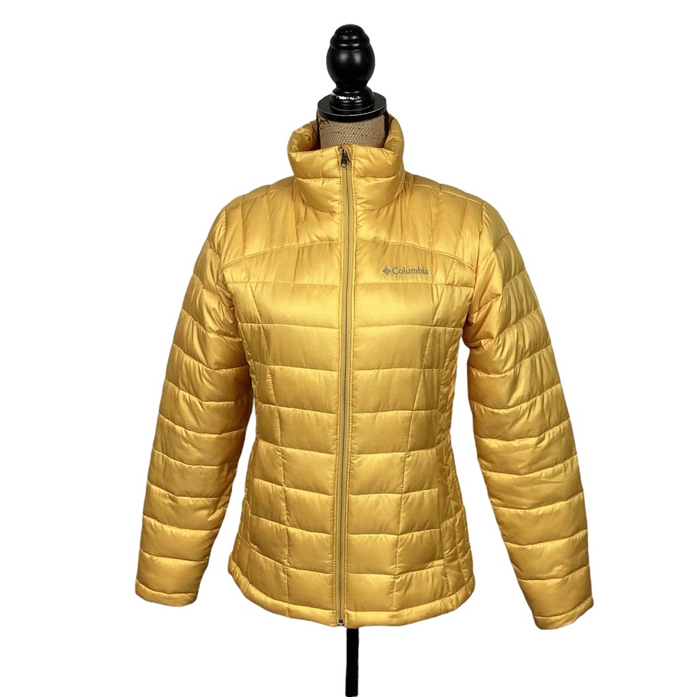 Columbia Thermal Coil Winter Jacket Yellow Gem